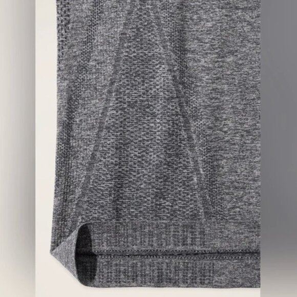 Athleta Momentum Seamless Heather Grey Top - Picture 4 of 9